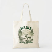 Maine Outdoor Adventure Landscape トートバッグ (正面)