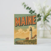 Maine Postcard ポストカード (スタンド正面)