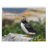 Maine’s Atlantic Puffins: Coasting Into 2026  カレンダー (カバー)