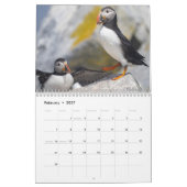 Maine’s Atlantic Puffins: Coasting Into 2026  カレンダー (2月 2027)