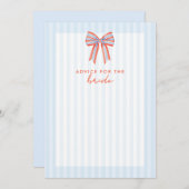 Maine Squeeze Coastal  アドバイスカード (正面/裏面)