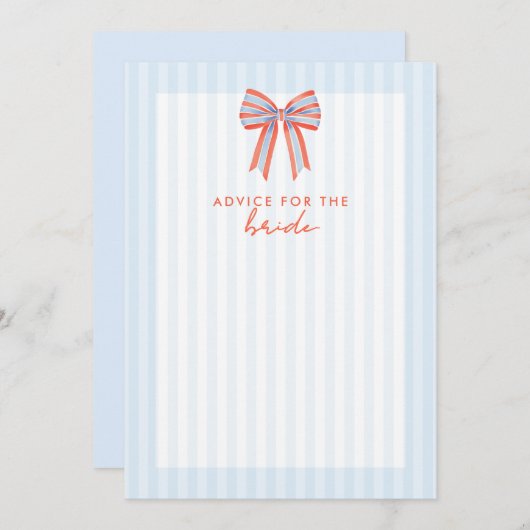 Maine Squeeze Coastal  アドバイスカード (正面/裏面)