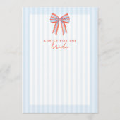 Maine Squeeze Coastal  アドバイスカード (正面)