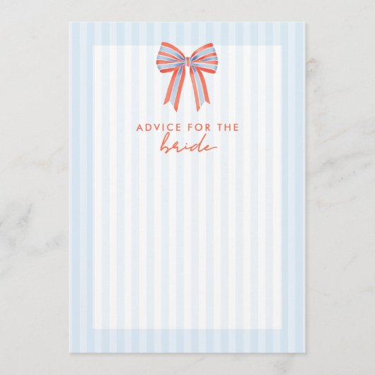 Maine Squeeze Coastal  アドバイスカード (正面)