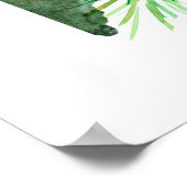 Maine State Shape Black Capped Chickadee ポスター (角)