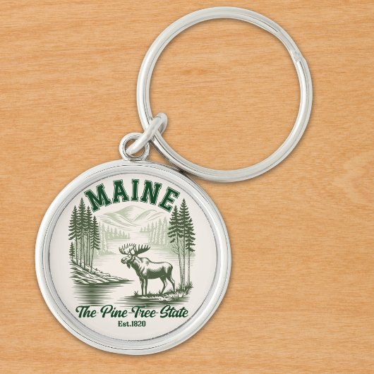 Maine the Pine Tree State キーホルダー