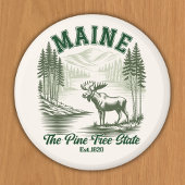 Maine the Pine Tree State マグネット