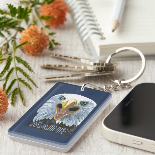MaineEagleの終わり キーホルダー (正面右)