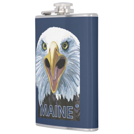 MaineEagleの終わり フラスク (左)