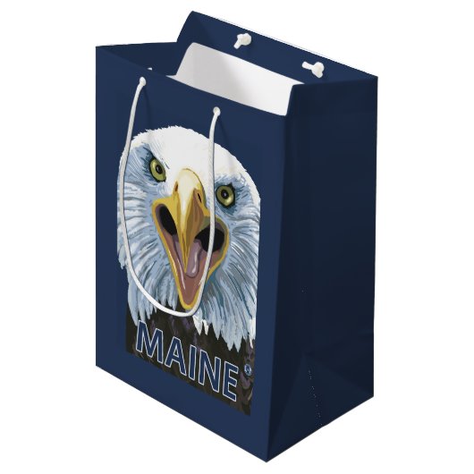 MaineEagleの終わり ミディアムペーパーバッグ (正面アングル)
