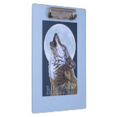 MaineHowlingのオオカミ クリップボード (右)