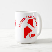 Maineiacダイバークラシックズのロゴ15oz Mug コーヒーマグカップ (正面右)