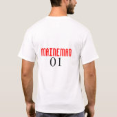 Maineman Tシャツ (裏面)