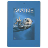 MaineSeaのカワウソ場面 クリップボード (裏面)