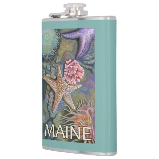 MaineTidepool場面 フラスク (左)