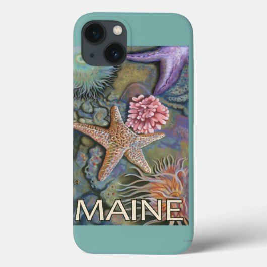MaineTidepool場面 Case-Mate iPhoneケース (裏面)