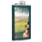 MaineWineの国場面 フラスク (右)