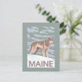MaineWolfシーン ポストカード (スタンド正面)
