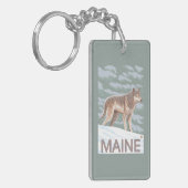 MaineWolf場面 キーホルダー (正面左)