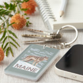 MaineWolf場面 キーホルダー (正面右)