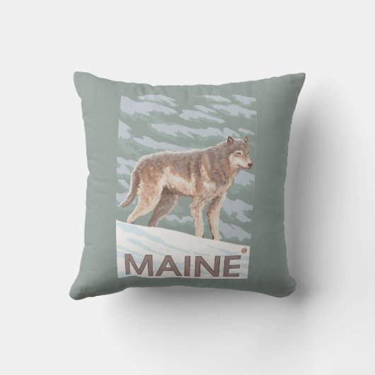 MaineWolf場面 クッション (裏面)