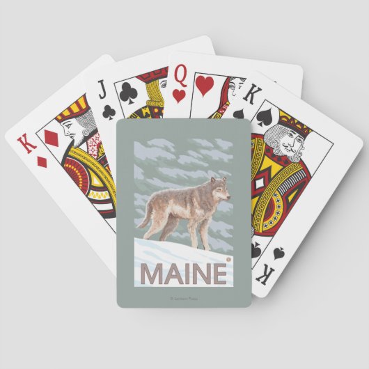 MaineWolf場面 トランプ (裏面)
