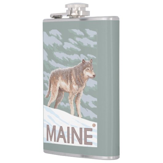 MaineWolf場面 フラスク (左)