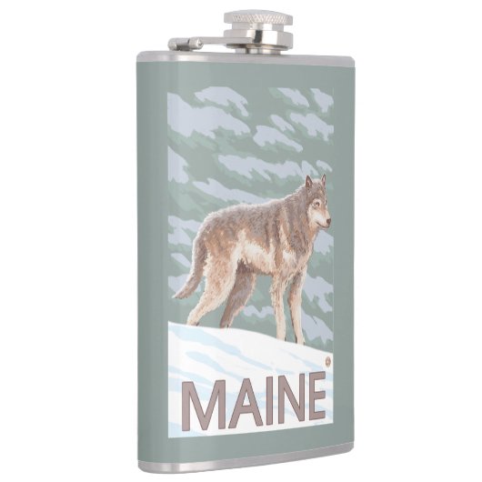 MaineWolf場面 フラスク (右)