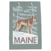 MaineWolf場面 ミディアムペーパーバッグ (正面)