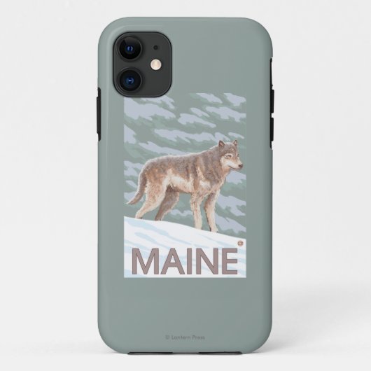 MaineWolf場面 Case-Mate iPhoneケース (裏面)