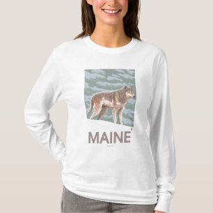 MaineWolf場面 Tシャツ