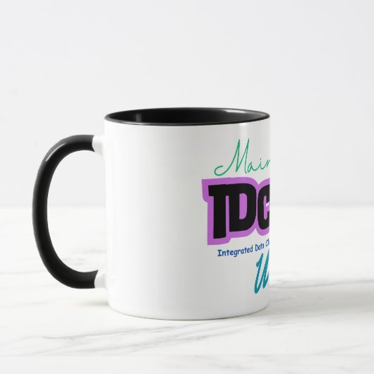 Mainframe Computers with IDCAMS Utility マグカップ (左)