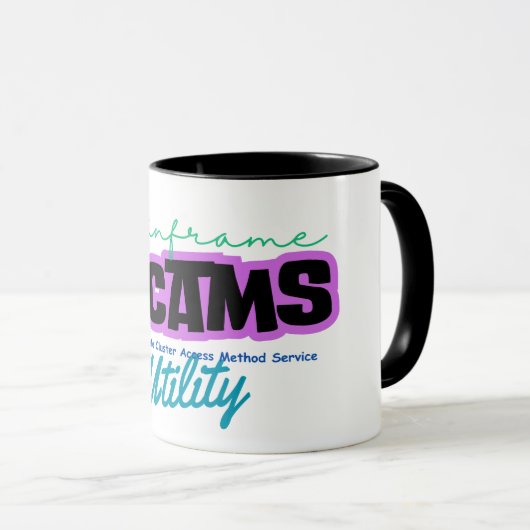 Mainframe Computers with IDCAMS Utility マグカップ (正面右)