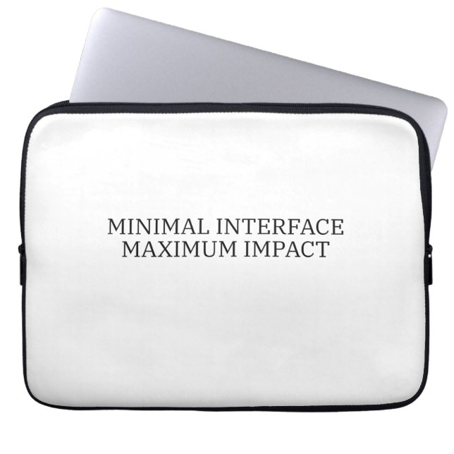 Mainframe Insulation | Minimal Interface Padded  ラップトップスリーブ (正面)