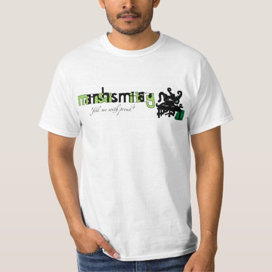 Mainshaの軍隊GISHWHES 2014年 Tシャツ (正面)
