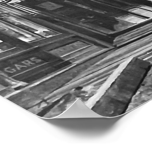 Mainstreet Burke Ghost Town - Idaho ポスター (角)