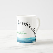 maintaining Earth's climate ボーンチャイナマグカップ (正面右)