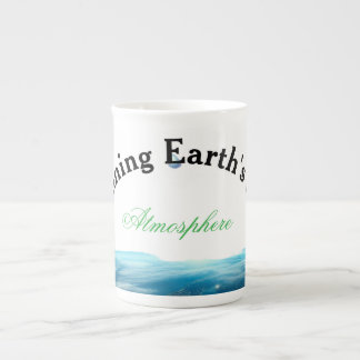maintaining Earth's climate ボーンチャイナマグカップ