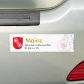 Mainz 1 バンパーステッカー (車上)