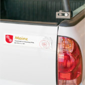 Mainz 1 バンパーステッカー (トラック上)
