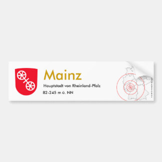 Mainz 1 バンパーステッカー