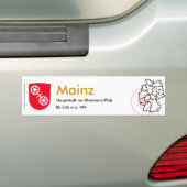 Mainz 1 バンパーステッカー (車上)