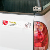 Mainz 1 バンパーステッカー (トラック上)