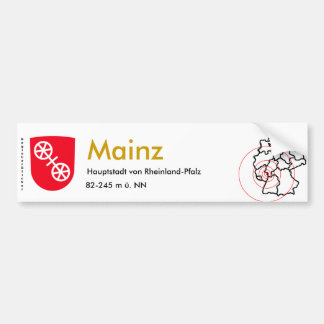 Mainz 1 バンパーステッカー