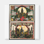 Mainz 50 Pfg 1921 マグネット (正面)