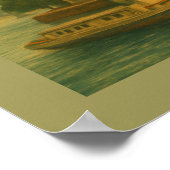 Mainz Germany City Art ポスター (角)