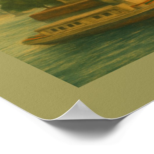 Mainz Germany City Art ポスター (角)