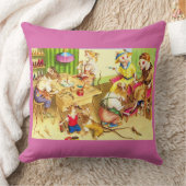 Mainzerネズミコブラー及び靴屋プリント クッション (ブランケット)