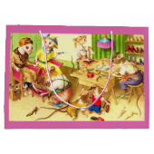 Mainzerネズミコブラー及び靴屋プリント ラージペーパーバッグ (裏面)