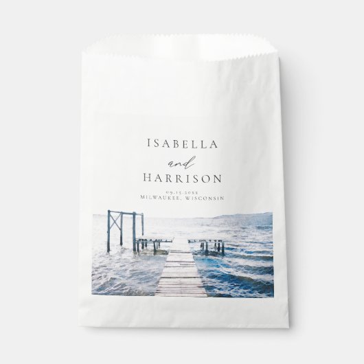 MAIRIレイクピア目的地の水の色結婚の設定 フェイバーバッグ (正面)